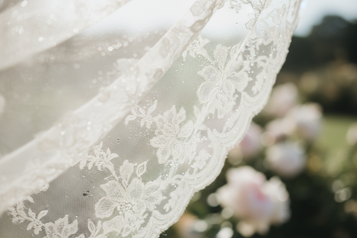 Ivory Letter wedding website theme with letterpress stationery styling
